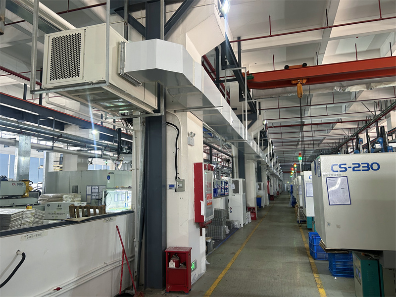 生產(chǎn)電池車間降溫！